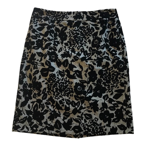 Ann Taylor Tweed and Velvet Skirt - Picture 1 of 7